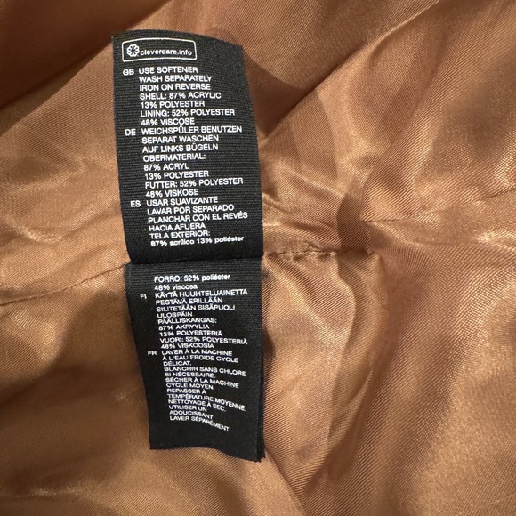 & Other Stories Faux Fur Coat - Brown - US 2 - Picture 8 of 10